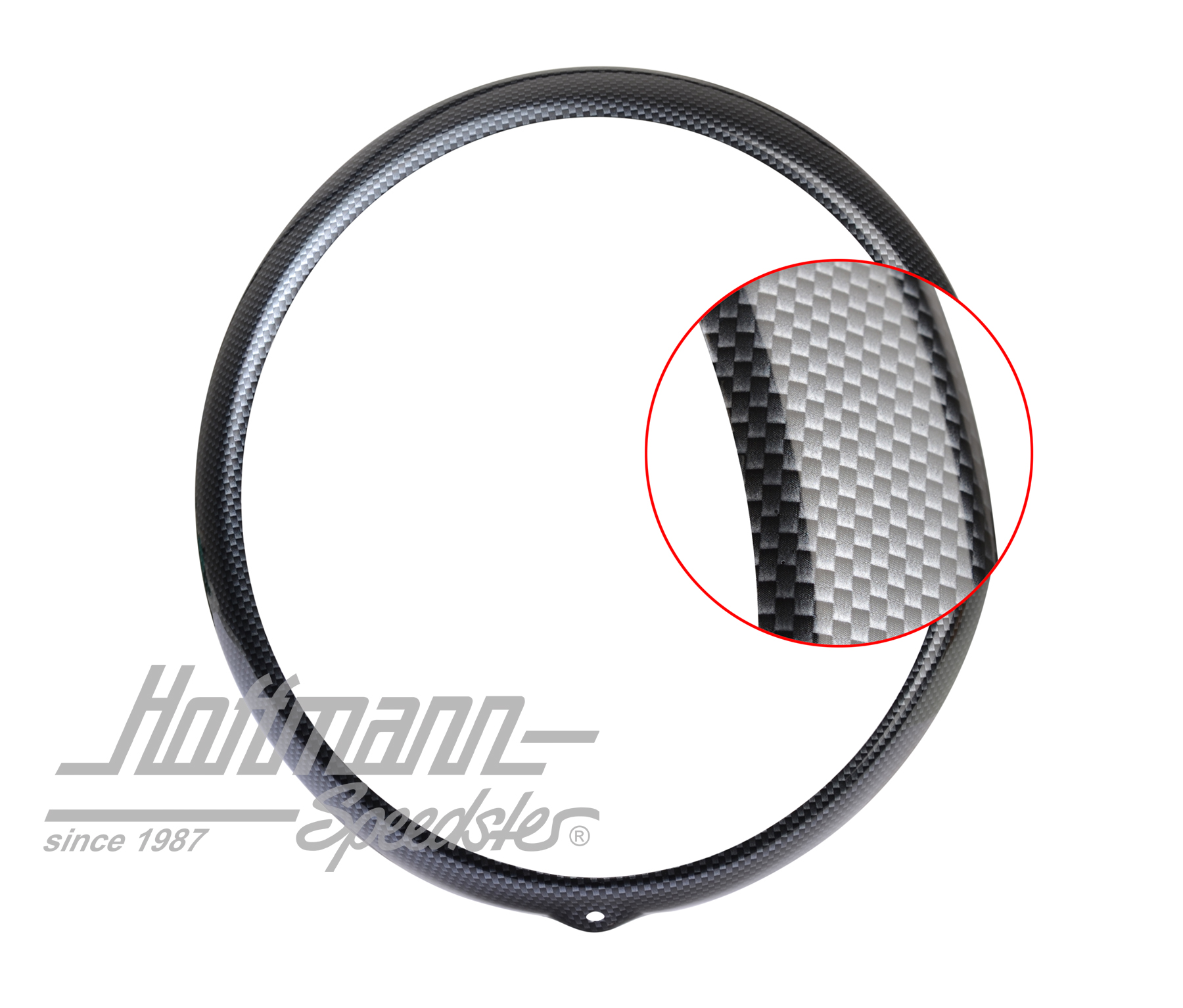 Headlight rim, 911, 66-94, Carbon look                                                              