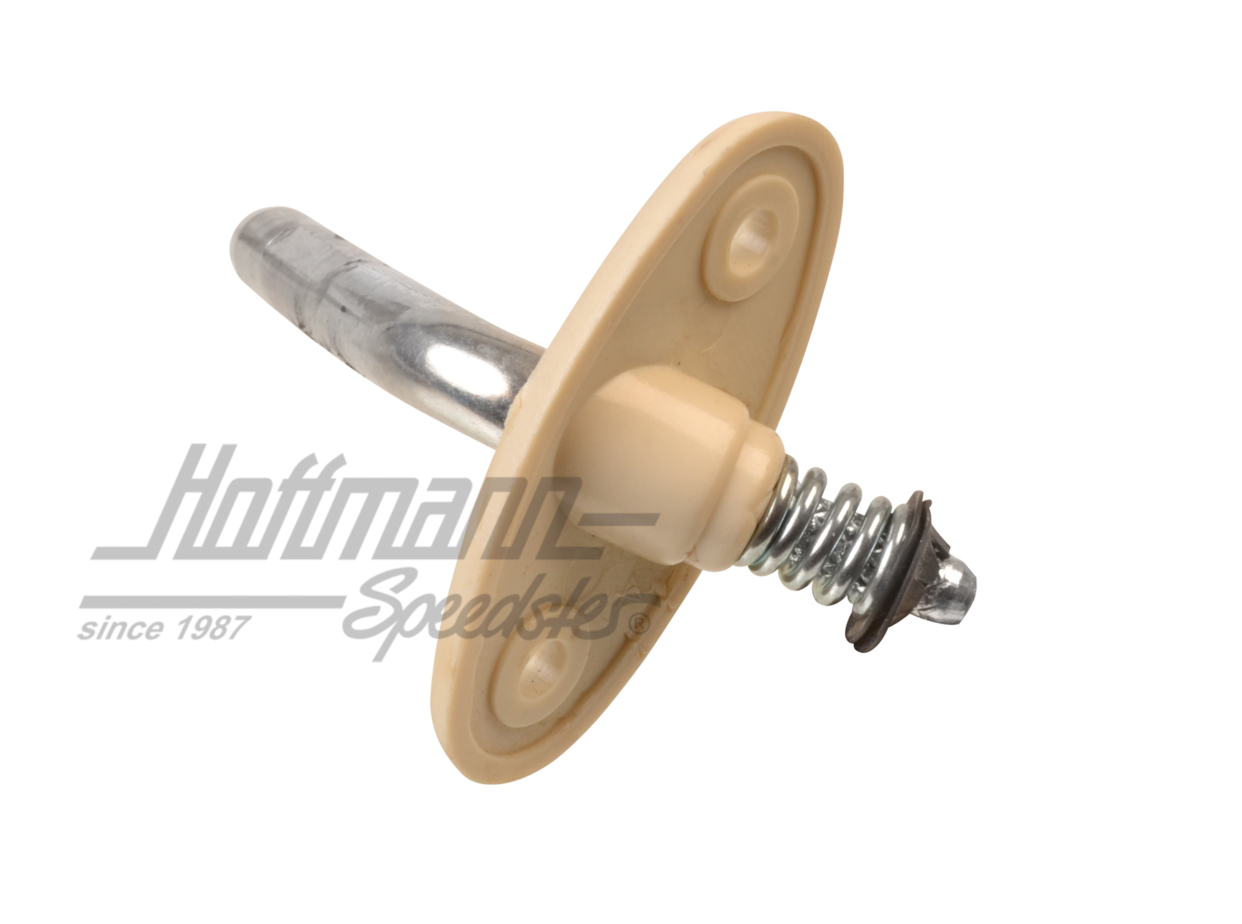 Sun visor retainer, 64-74, right, beige                                                             