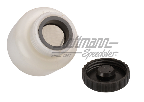 Brake-fluid reservoir, screwable                                                                    