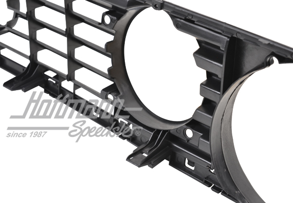Radiator grille, dual headlight, 87-92, red                                                         