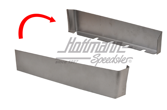 Repair panel, corner panel, lower, rear, left | 251 813 367 | 390-0056-01