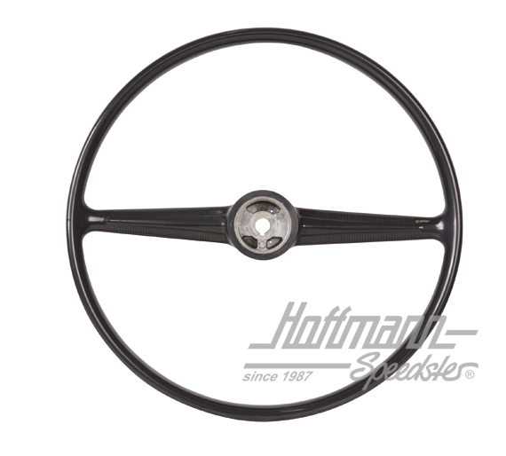 Steering wheel, Bus T1, 3.55-7.67, black | 211 415 655 ABK | 089-3078-04