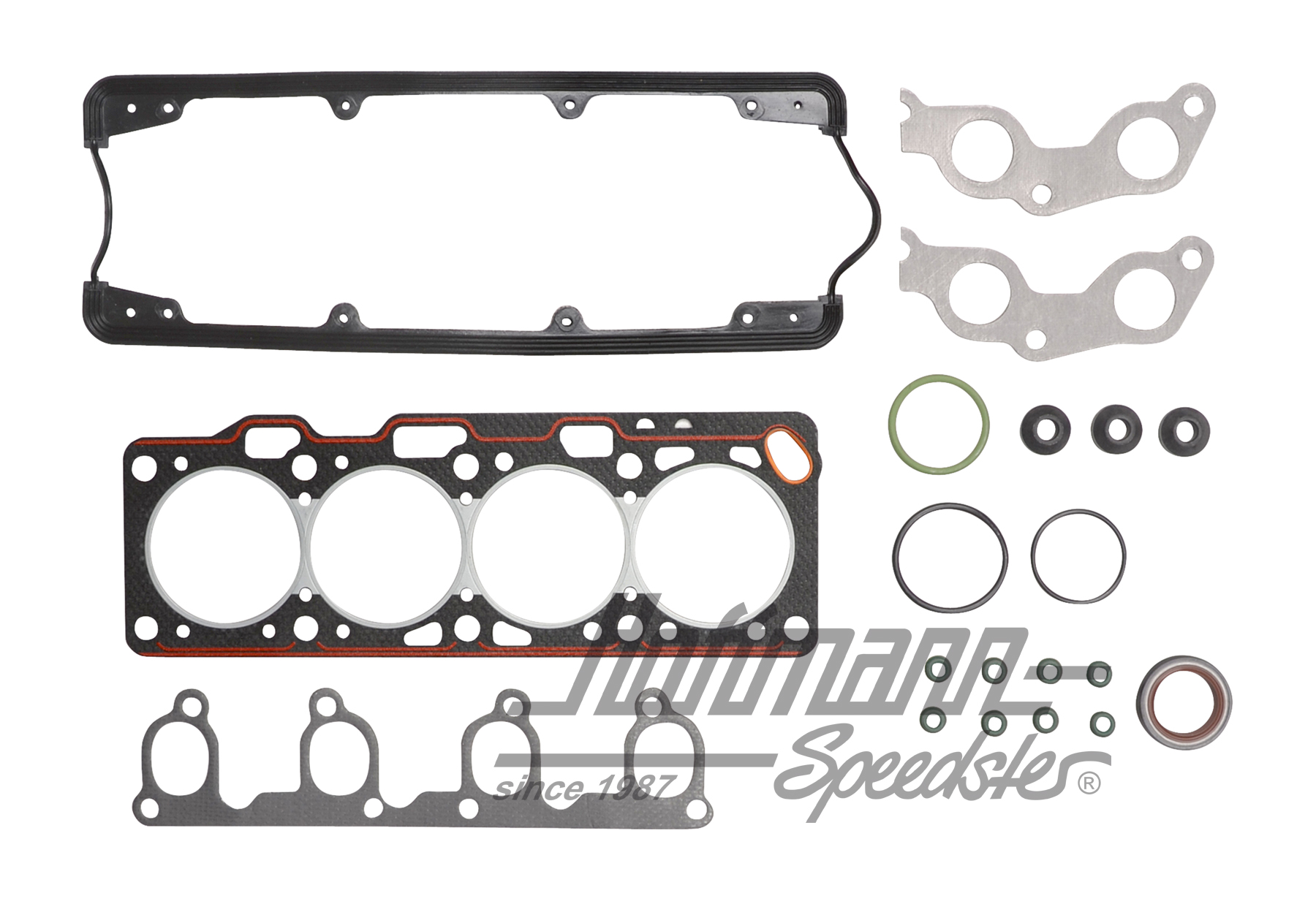 Gasket set, cylinder head, 1.0-1.3 | 030 198 012 A | 201-0665