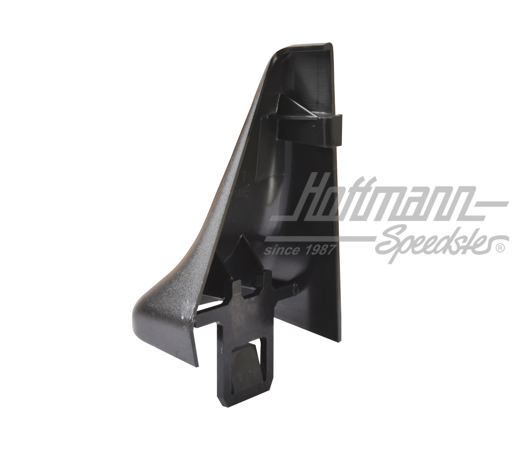 Cover, mirror, inside, 9.90-12.95, left, black                                                      