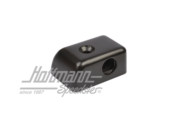Sun visor clip, Type 181, black, right | 181 857 562 A 043 | 080-5495-02