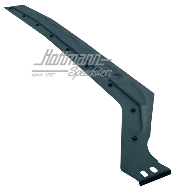 Bottom plate, heater channel, with fixing edge, 02/03, left | 111 801 171 D | 050-1463