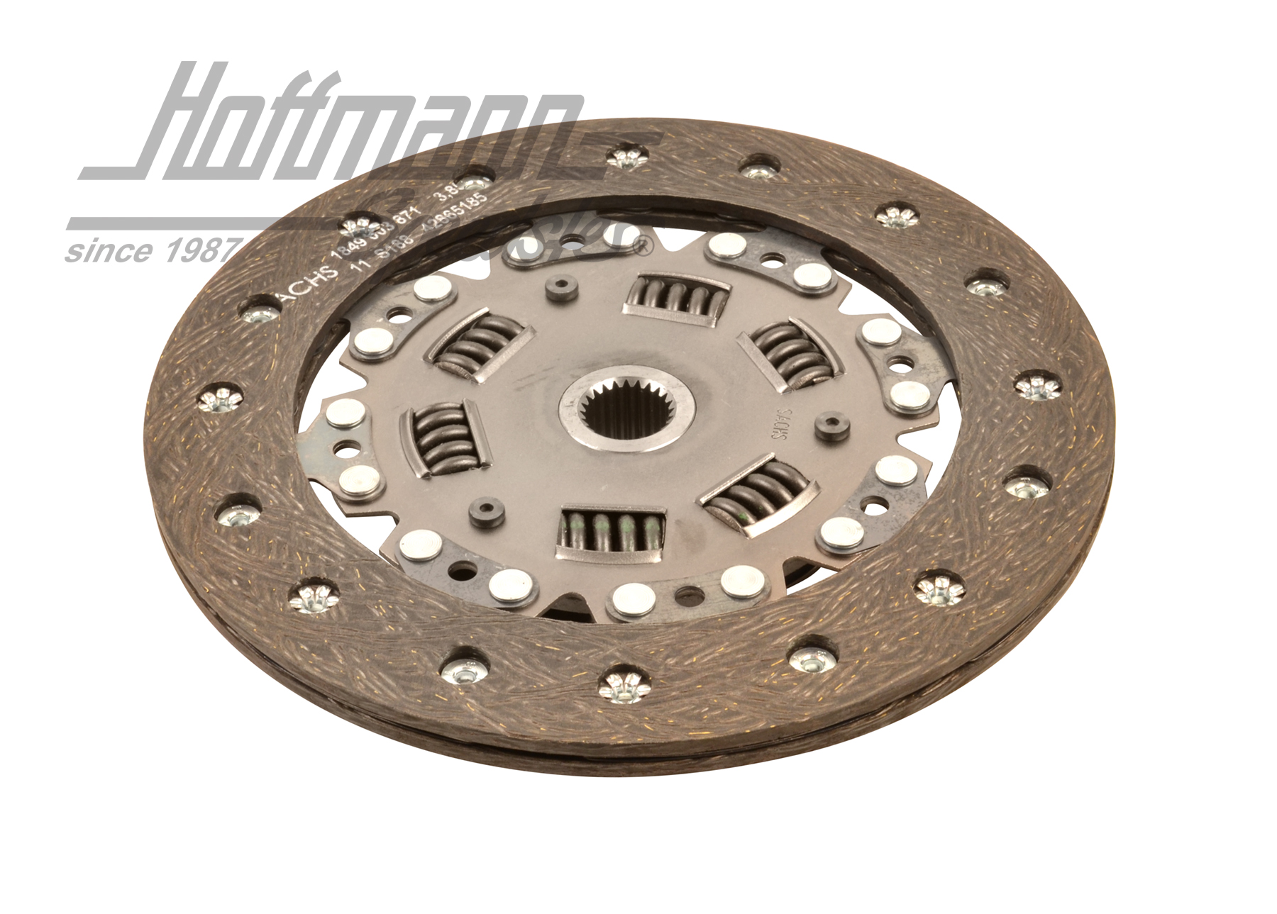 Clutch disc, 210mm, 1.7-1.8, 71-74, Top Quality                                                     