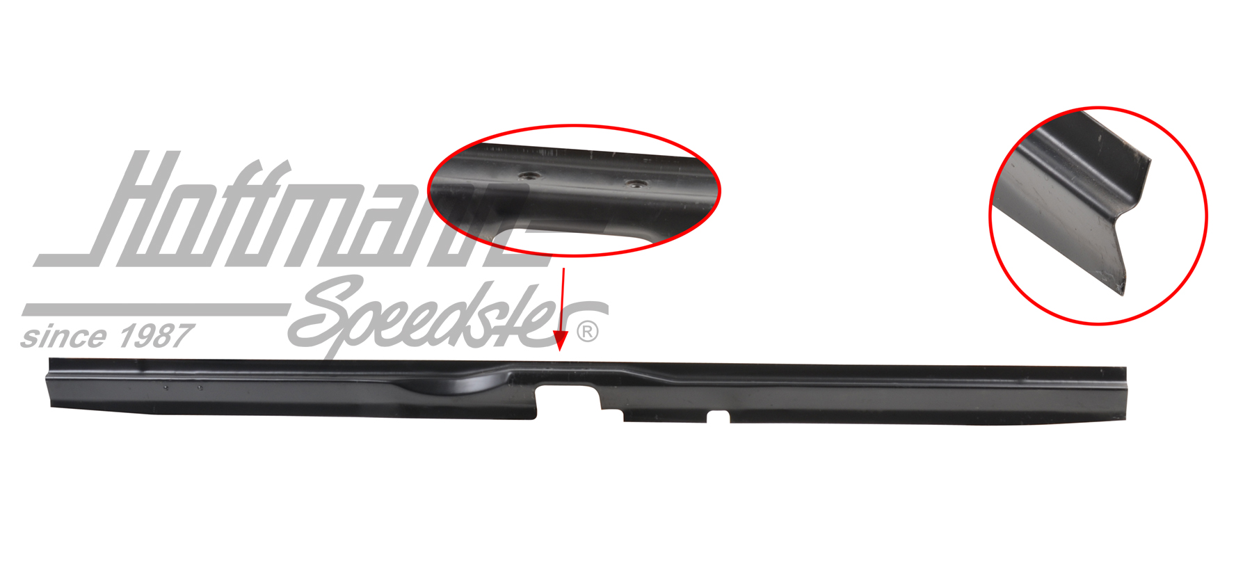 Cover panel, rear panle, Pick-up/Double Cab | 245 801 161 C | 390-0395-30