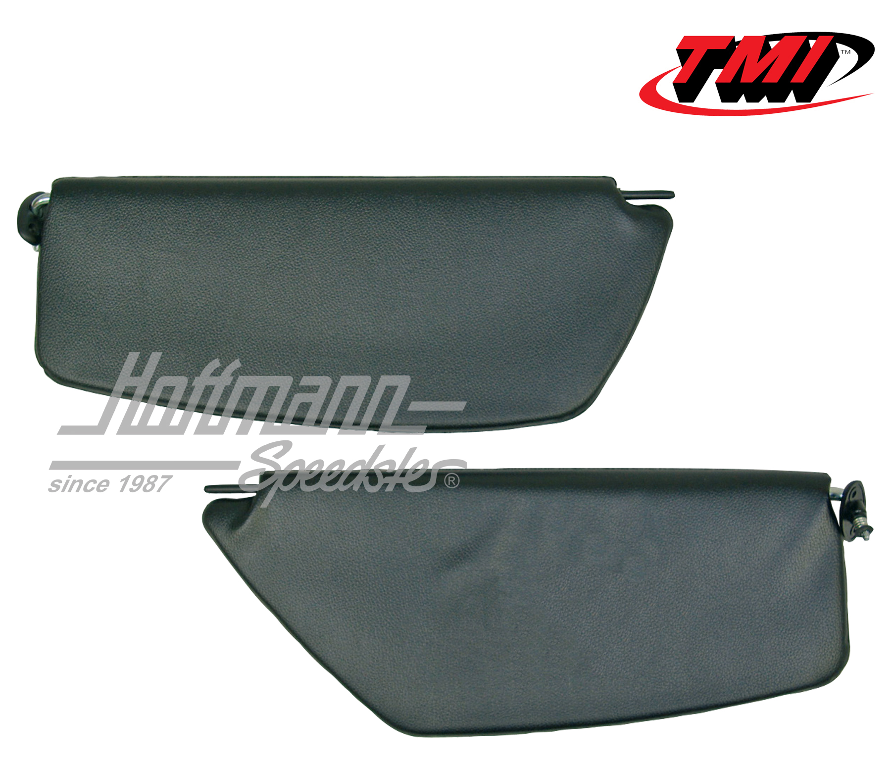 Sun visors, black, Sedan, 8.64-7.67 | 21-1020-211 | 055-7354