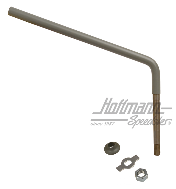 Mirror arm, door hinge, primed, left | 211 857 527 A | 089-5018-01
