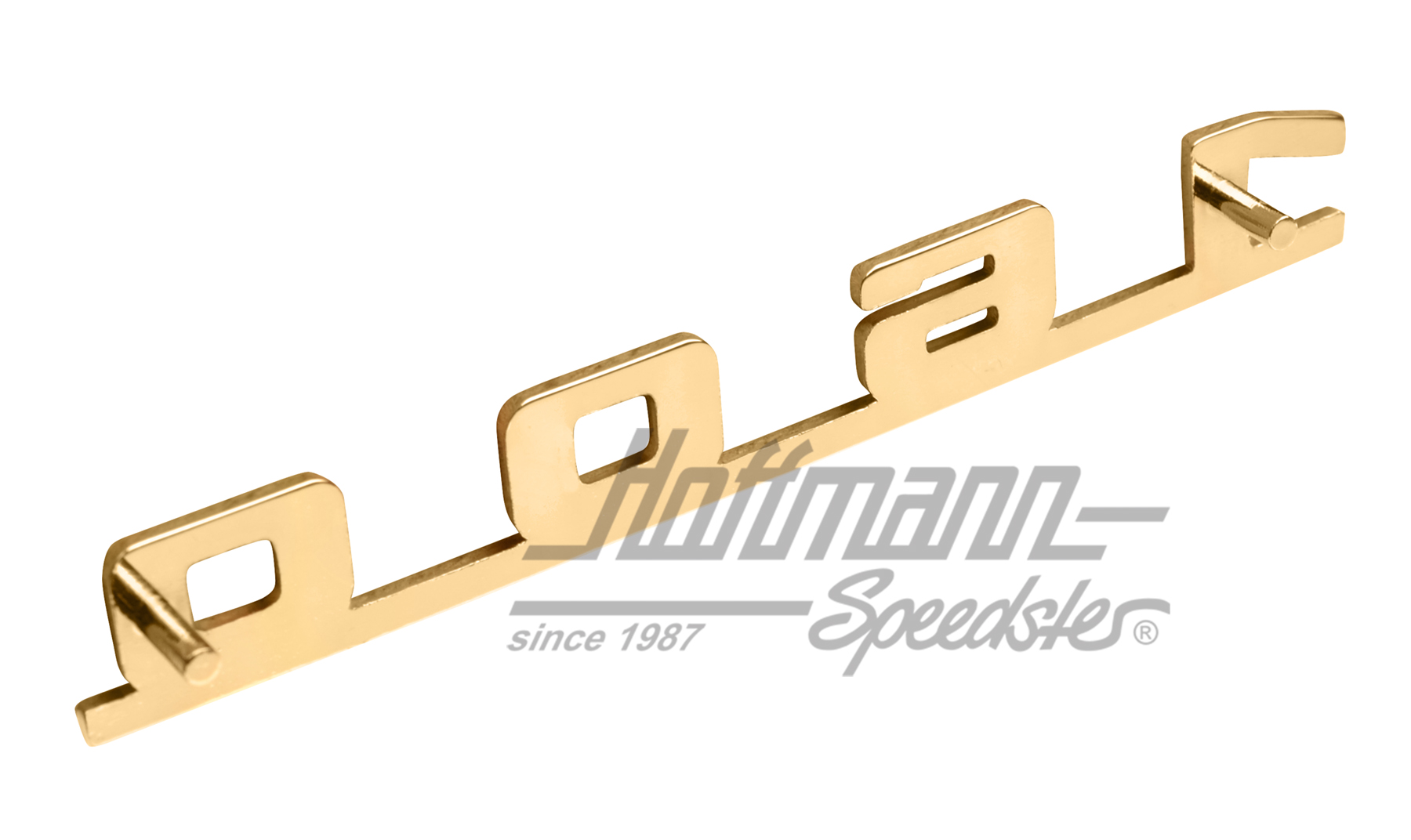 Emblem, 1600, golden                                                                                