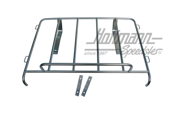 Luggage rack, rear, Karmann Ghia, stainless steel                                                   