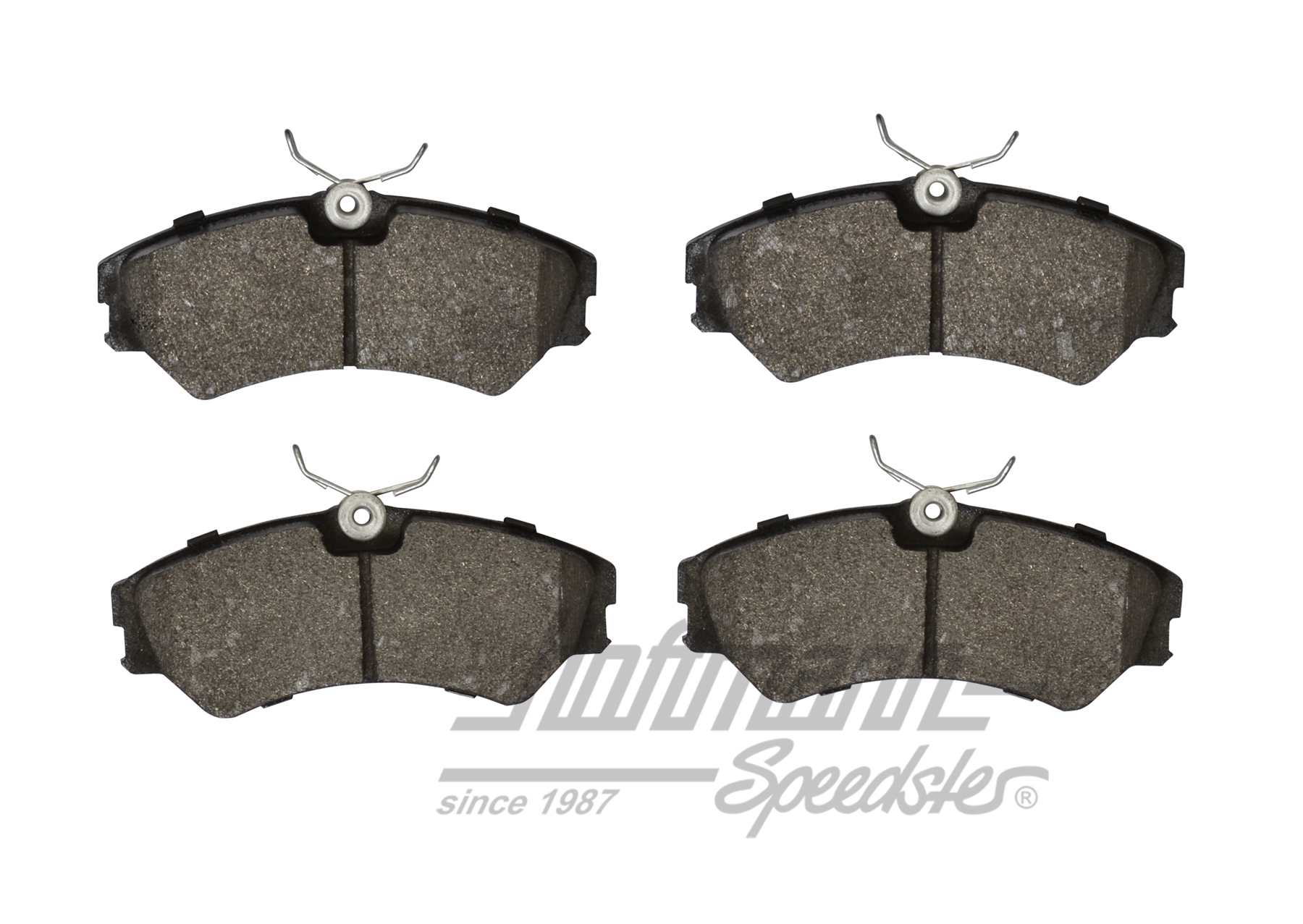 Brake pads, front, 14", 19mm, Bus T4, 9.90-12.95 | 701 698 151 C | 406-0127