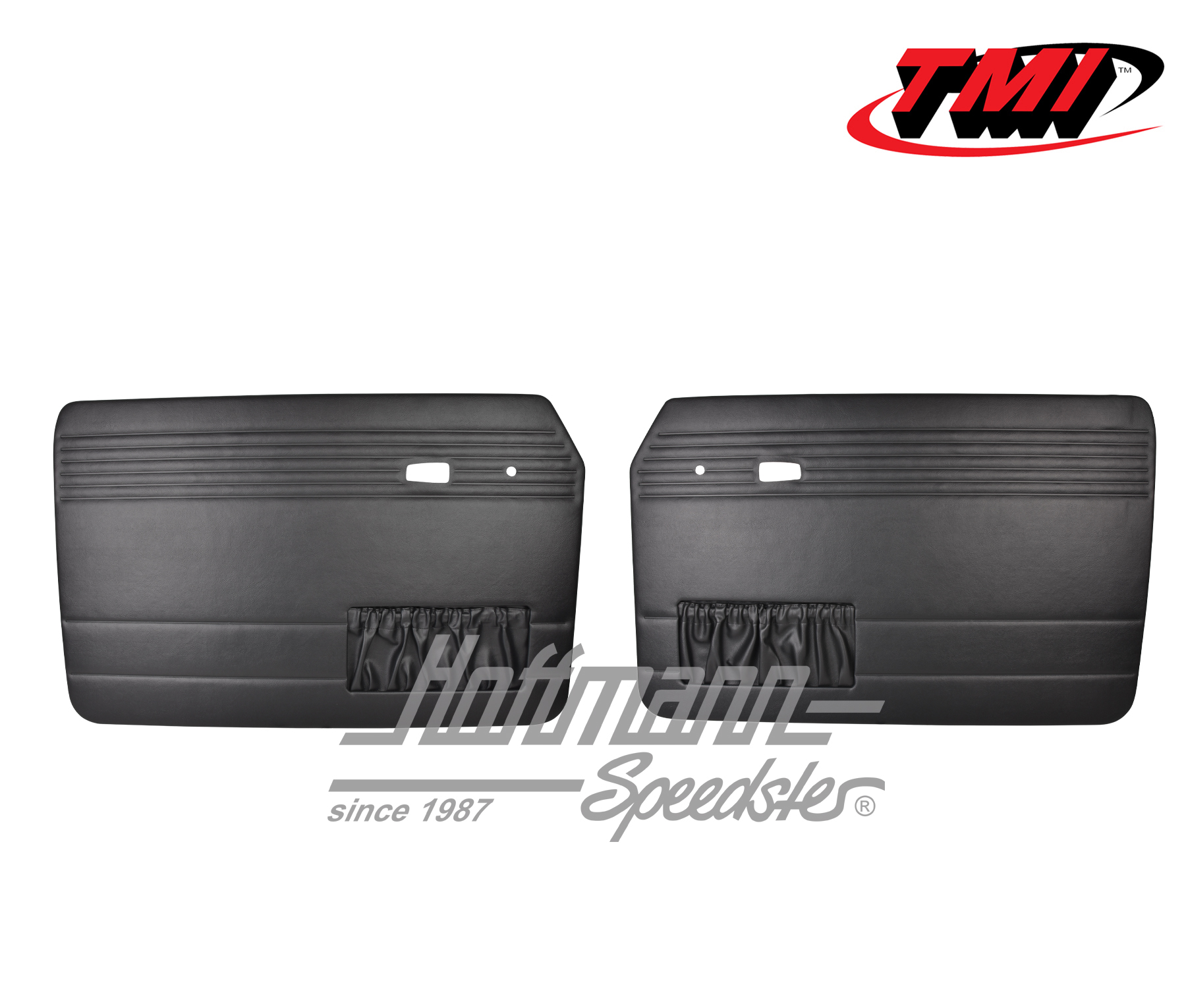 Door panels, Type 3, 8.65-7.73, black | 10-3003-11 | 069-9503-11