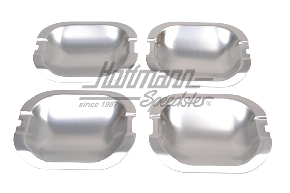 Door handle guards, aluminium, Golf 3,11.91-,4-doors | 40032 | 200-6625
