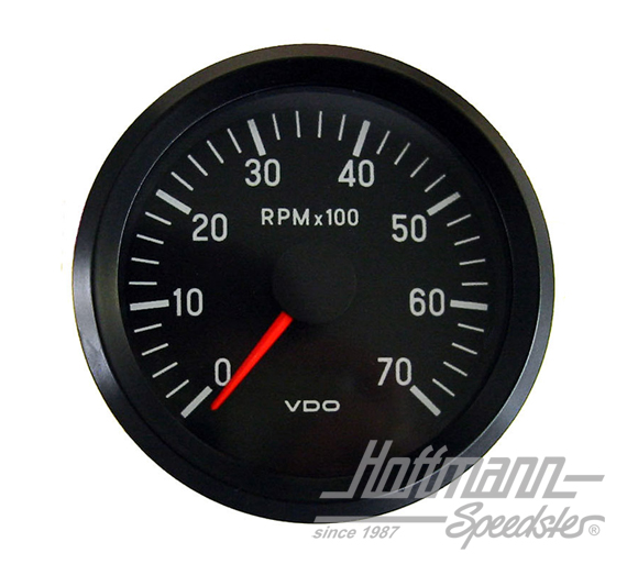 Revolution counter, "COCKPIT INTERNATIONAL", 80 mm | 333 035 003 G | 021-0204
