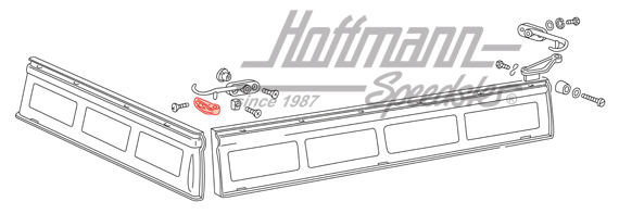 Locking eyelet, rear, Double cab / Pick-up                                                          