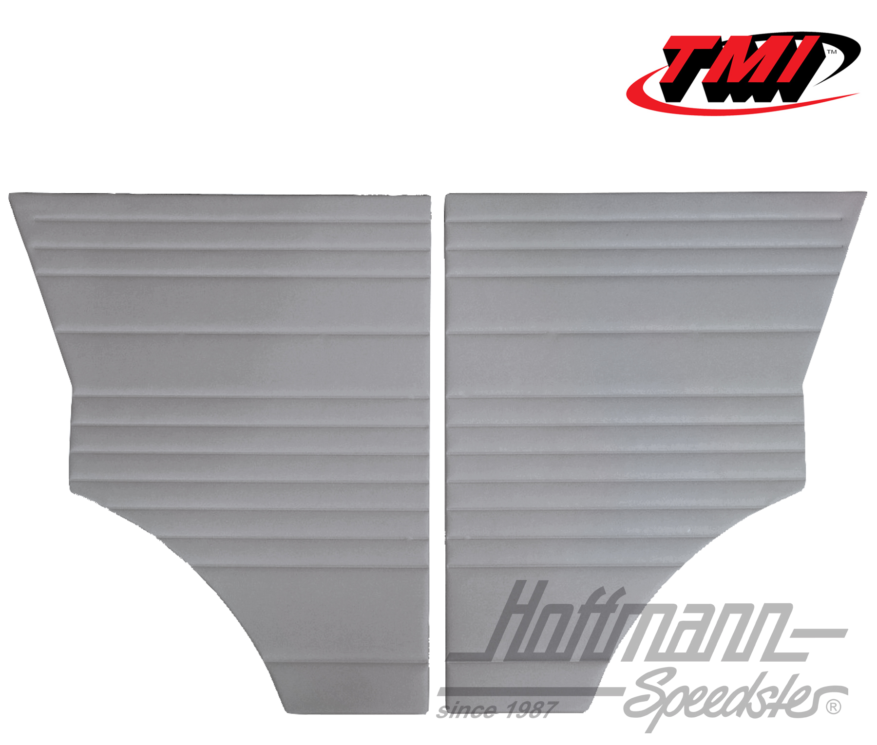 Side panels, rear, 67-79, grey | 10-2125-16 | 098-0538-03