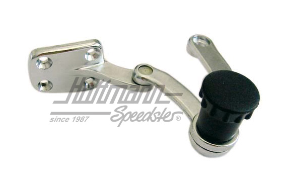 Pop-out window latch, -.64, black, left | 113 847 081 | 020-2261