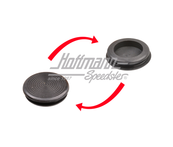 Seal plug, door, 911/912 (old shape)                                                                
