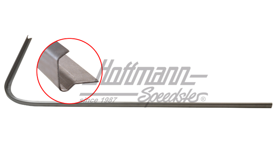 Repair panel, rain gutter, rear, left | 211 817 310 L | 096-0690-01