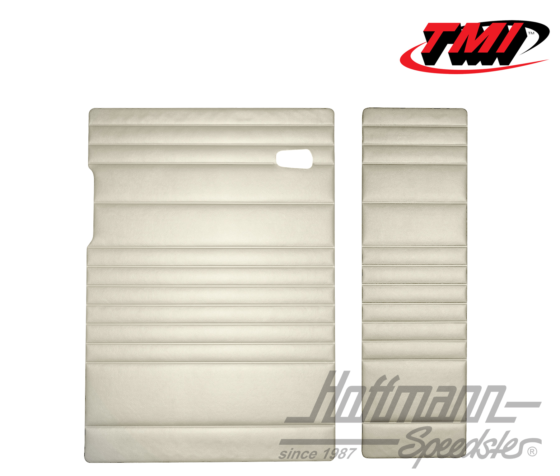 Door panels, rear, double cab, 8.67-, off-white | 10-2131-15 | 098-0525-04