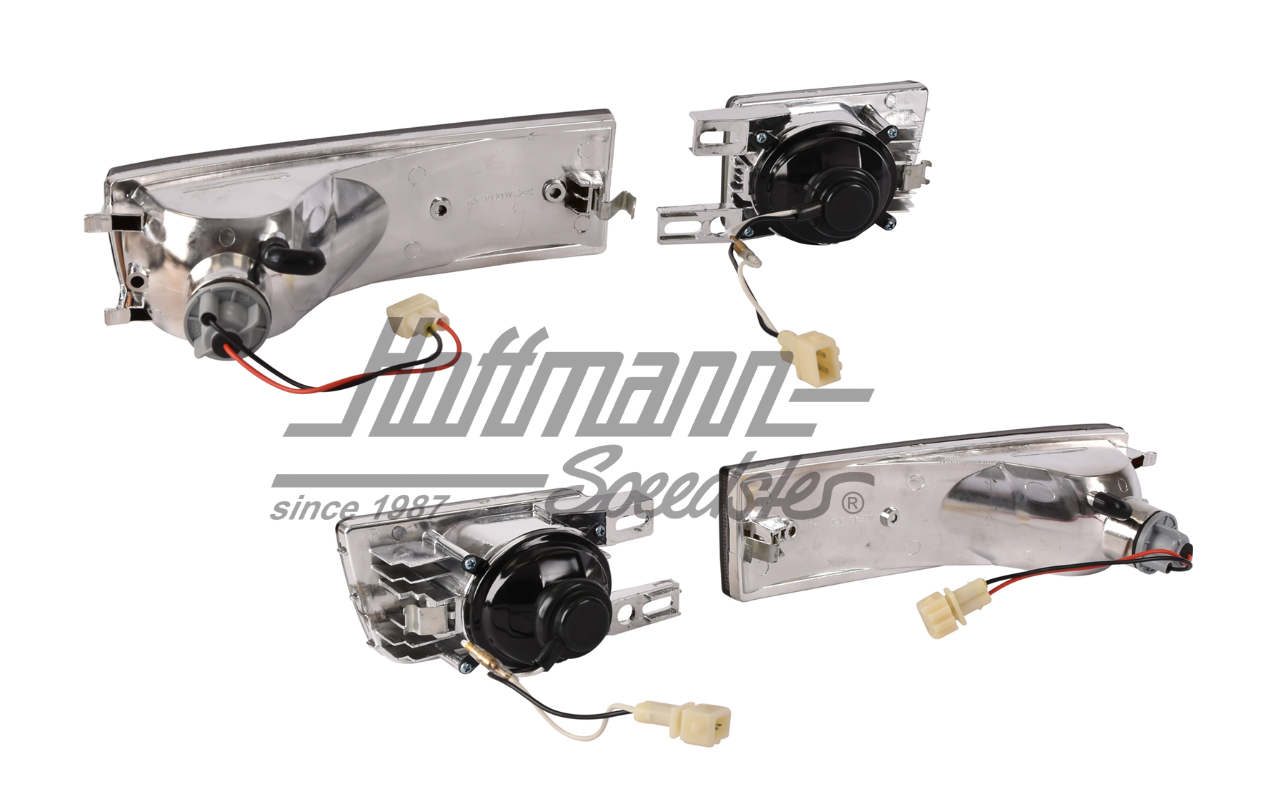 Set of indicators/fog lights, clear/smoke
                                                          