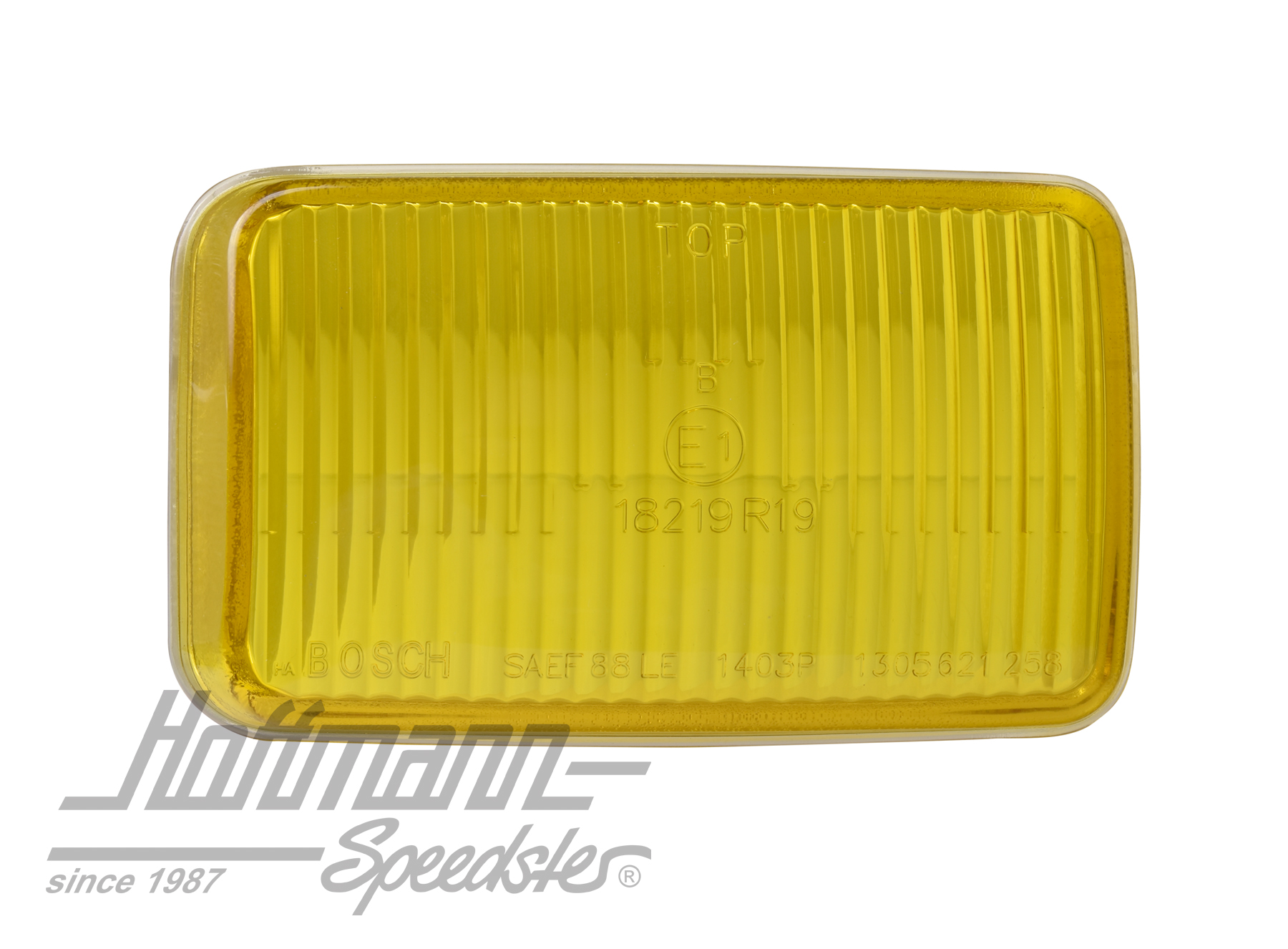 Lens, fog lamp, 964, yellow, right | 964 631 204 00   Gelb | 580-1963-12
