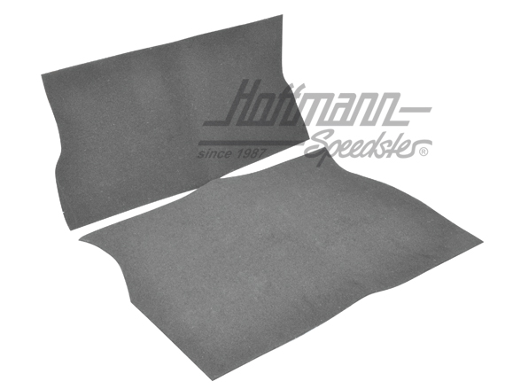 Trunk carpet, Golf 1 Convertible, grey | CK5527 Grey | 180-3033-18