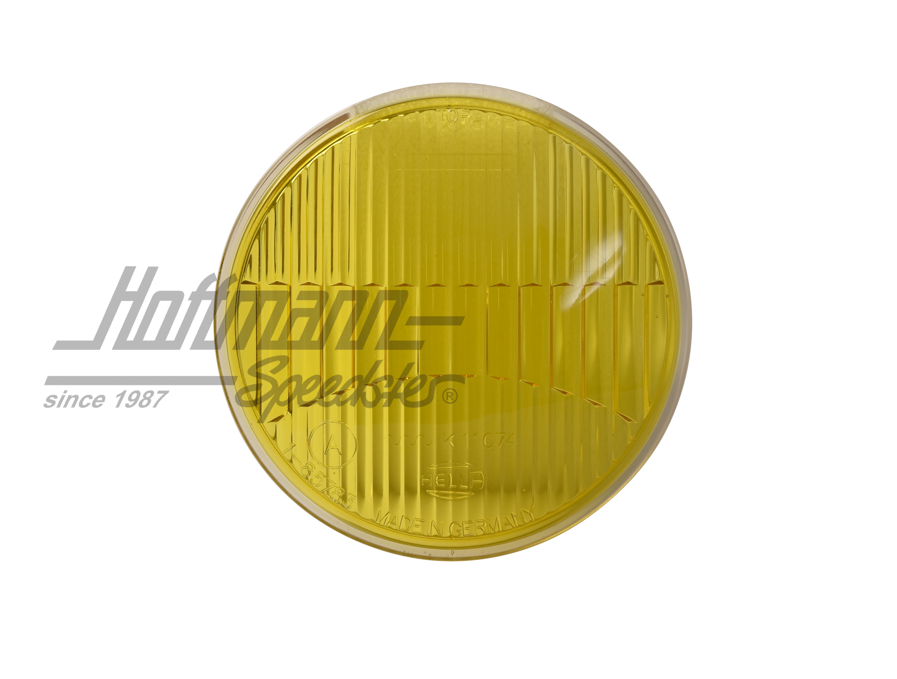 Lens, fog lamp,
 Type 34, yellow                                                                   