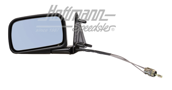 Rearview mirror, adjustable from inside, .87-, left | 191 857 507 AK ALT | 208-3812-01