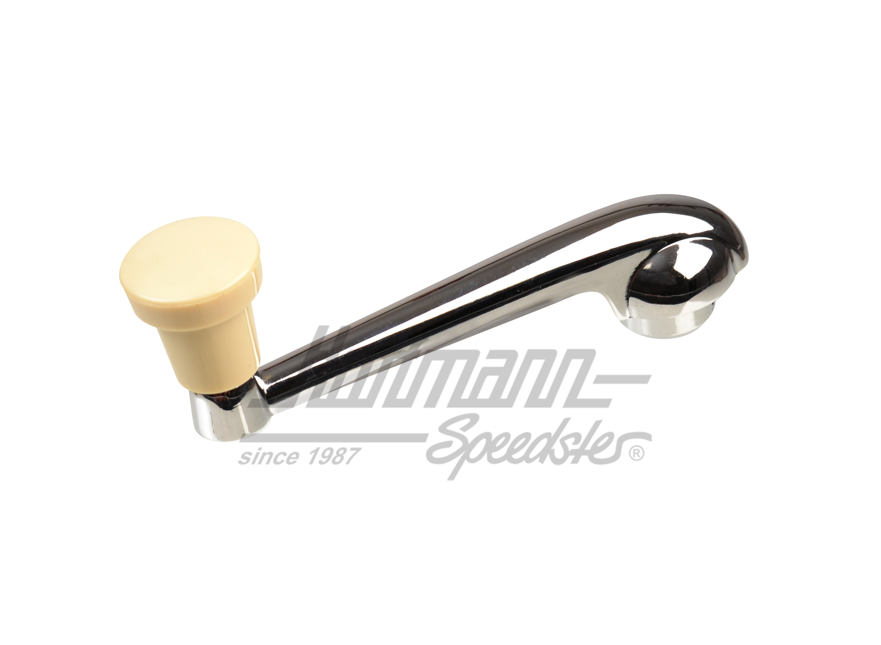 Window winder, chromed/ivory colour, 356 A/B/C | 644 542 470 02 | 510-7050-10