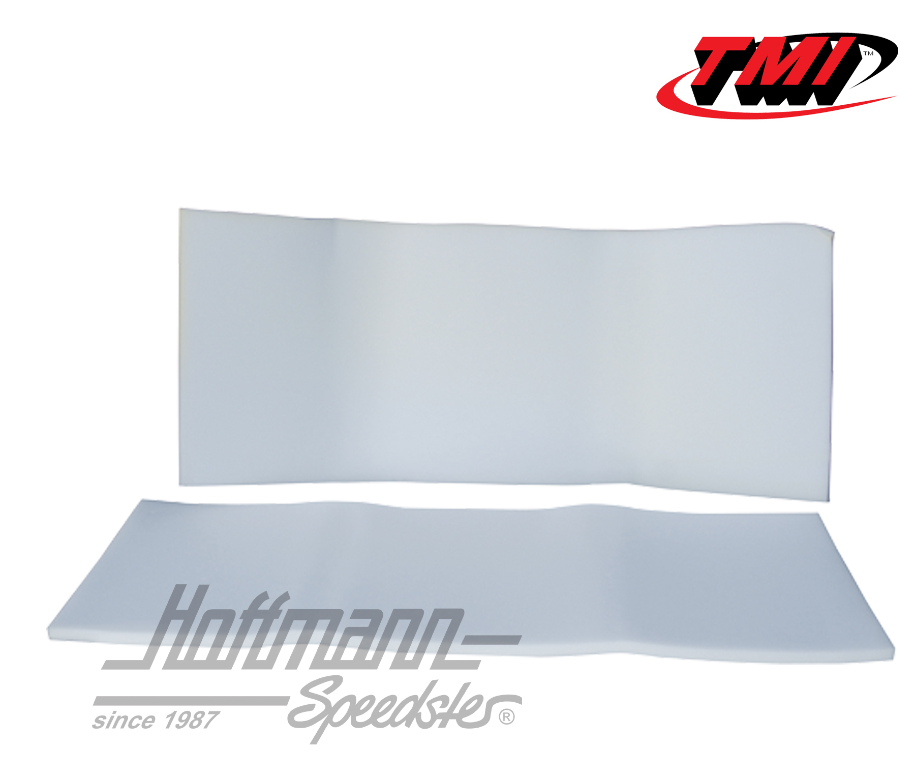 Rear bench padding, Karmann Ghia Coupé, 8.55- | 43-1518 | 066-0060-80