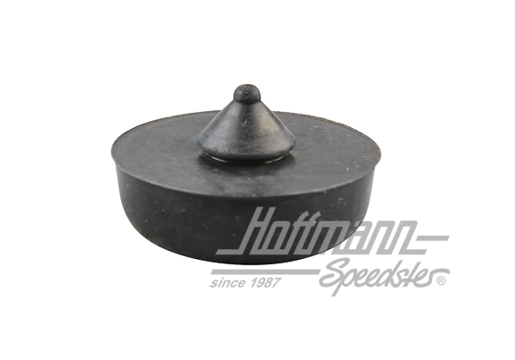 Rubber bump, front seat bench, round                                                                