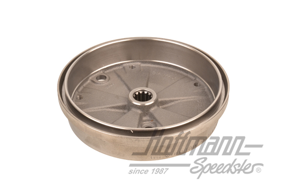 Brake drum, rear, 5 holes/hole circle 205mm, -7.67                                                  