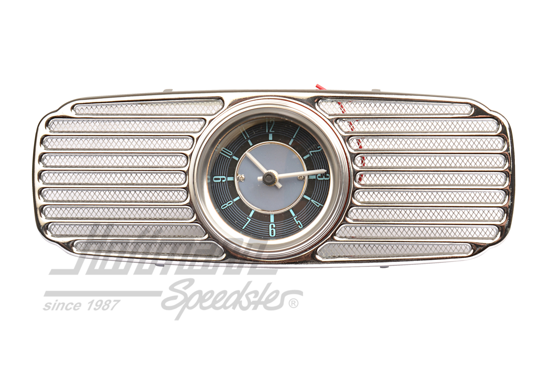 Speaker cover, with clock, 52-57                                                                    