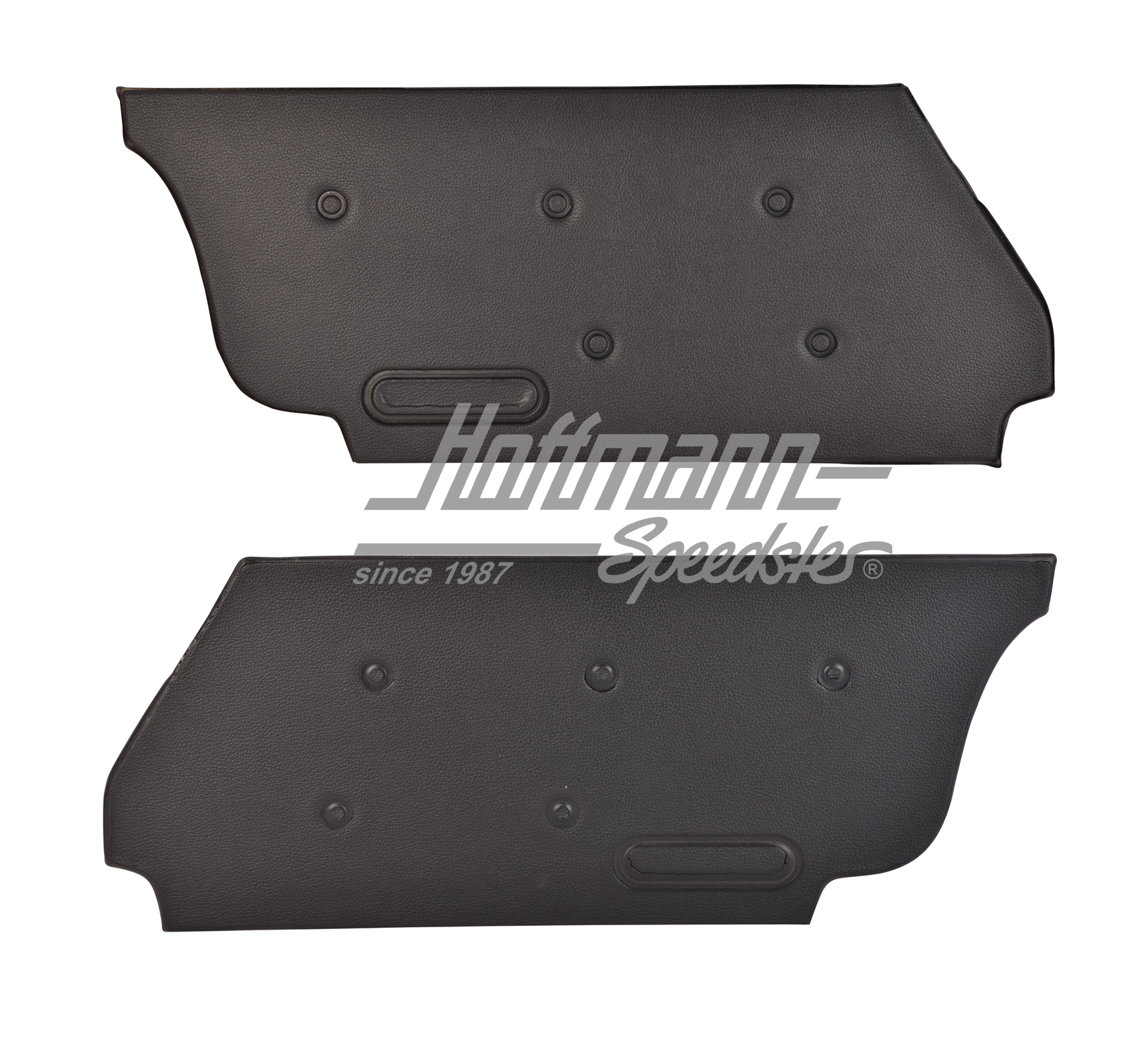 Kick panels, Convertible, black, 8.59-7.64 | 10-1024-11 | 020-5375-30