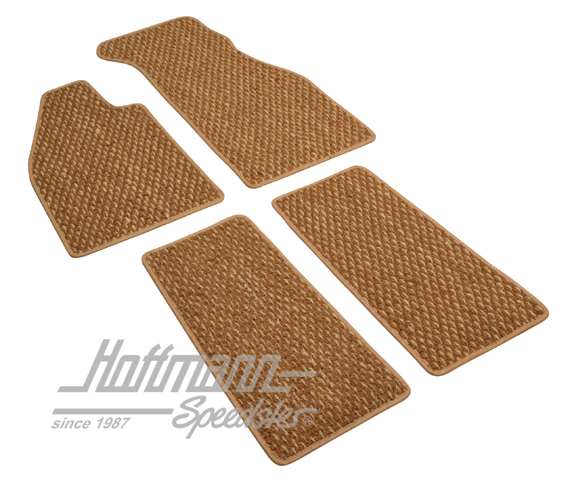 Floor mats, coco, .59-.72, beige/light brown | ZVW 2BTN | 020-5381-24