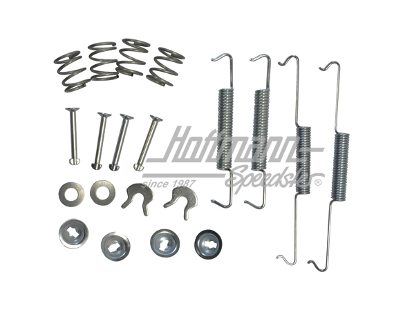 Attachment kit, brake shoes, rear, 8.67- | 111 609 073 | 020-4050-20