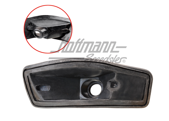 Support, turn indicator, front, 69-74, left                                                         