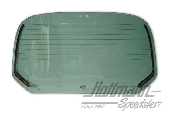 Rear window, Convertible, heatable, green | 141 845 501 B grün | 067-0554