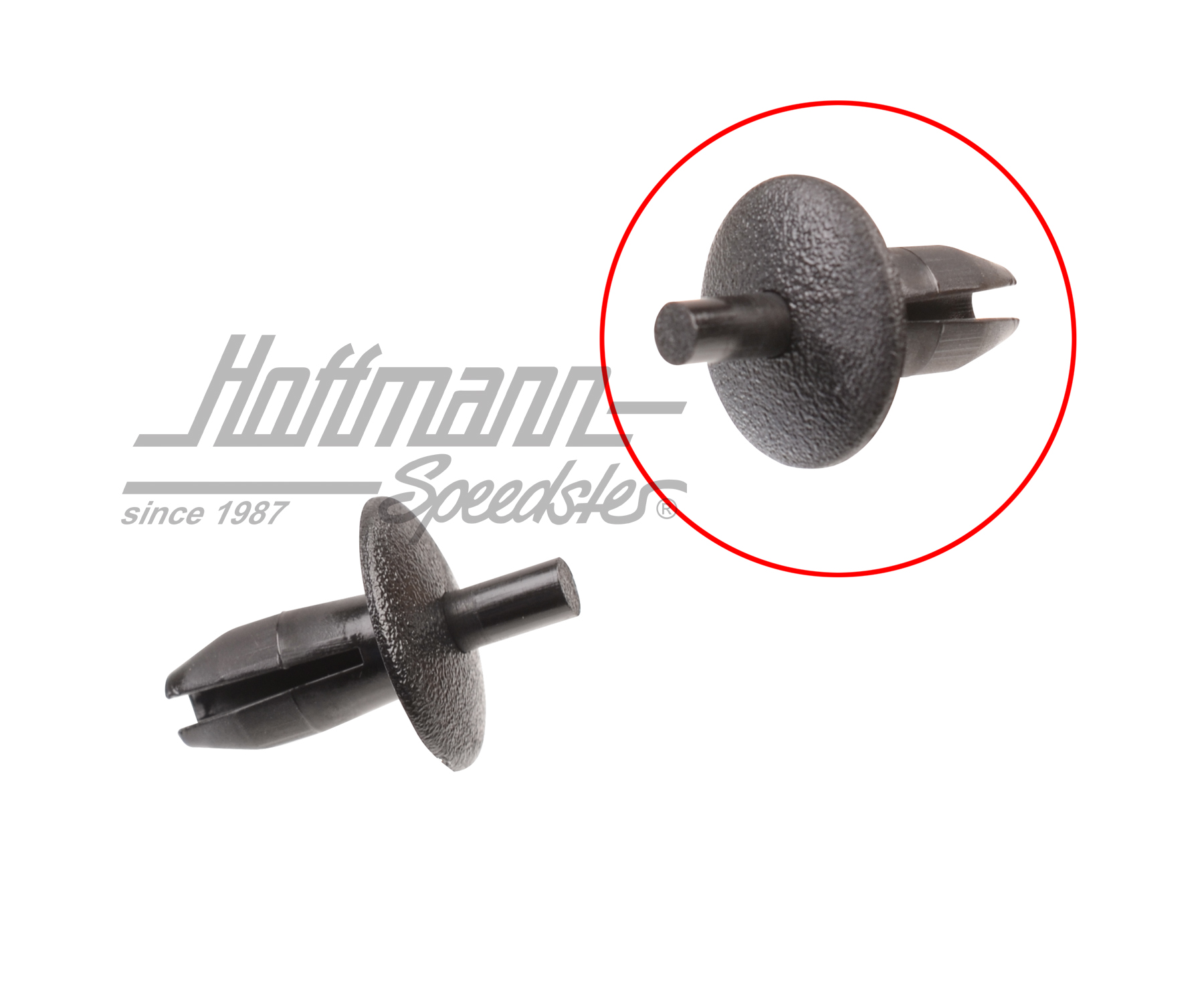 Clip, rear bench cover, Golf 1 (piece) | 171 885 767 | 180-1920-10