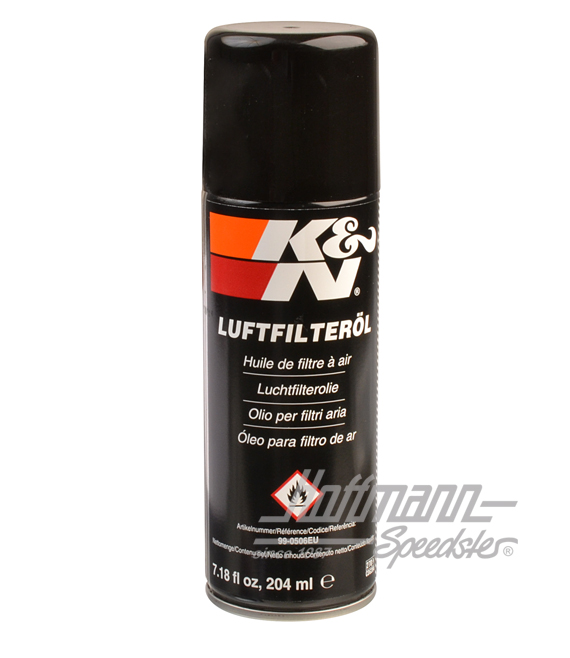 Air filter oil, K&N, 204 ml spray can | 99-0504 | 020-0900