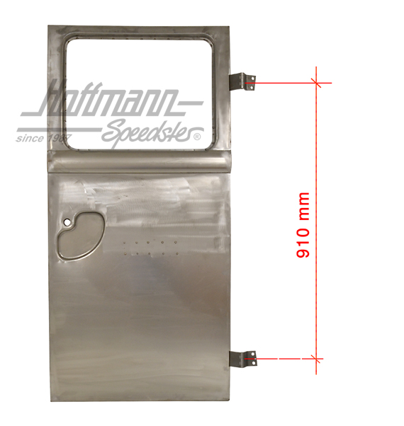 Hinged door, complete, Bus T1, 8.58-12.60, right | 211 841 081 B | 095-0554-22