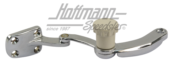 Pop-out window latch, -.64, ivory, left | 113 847 081 | 020-2263-01