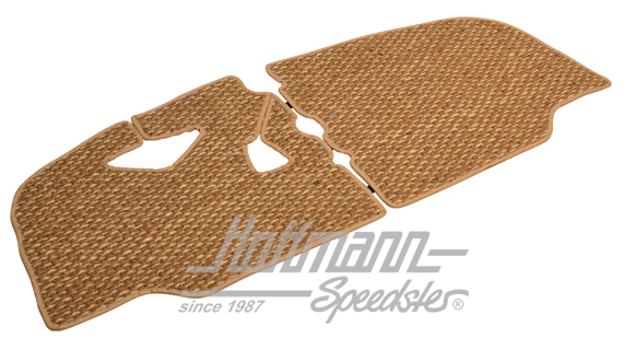 Floor mat, coco, .67-.72, beige/light brown | ZVW 2BUS CTN | 098-0040-34