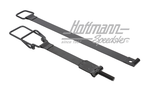 Battery clamping band, 911, long, black | 902 611 022 00 | 580-1140-04