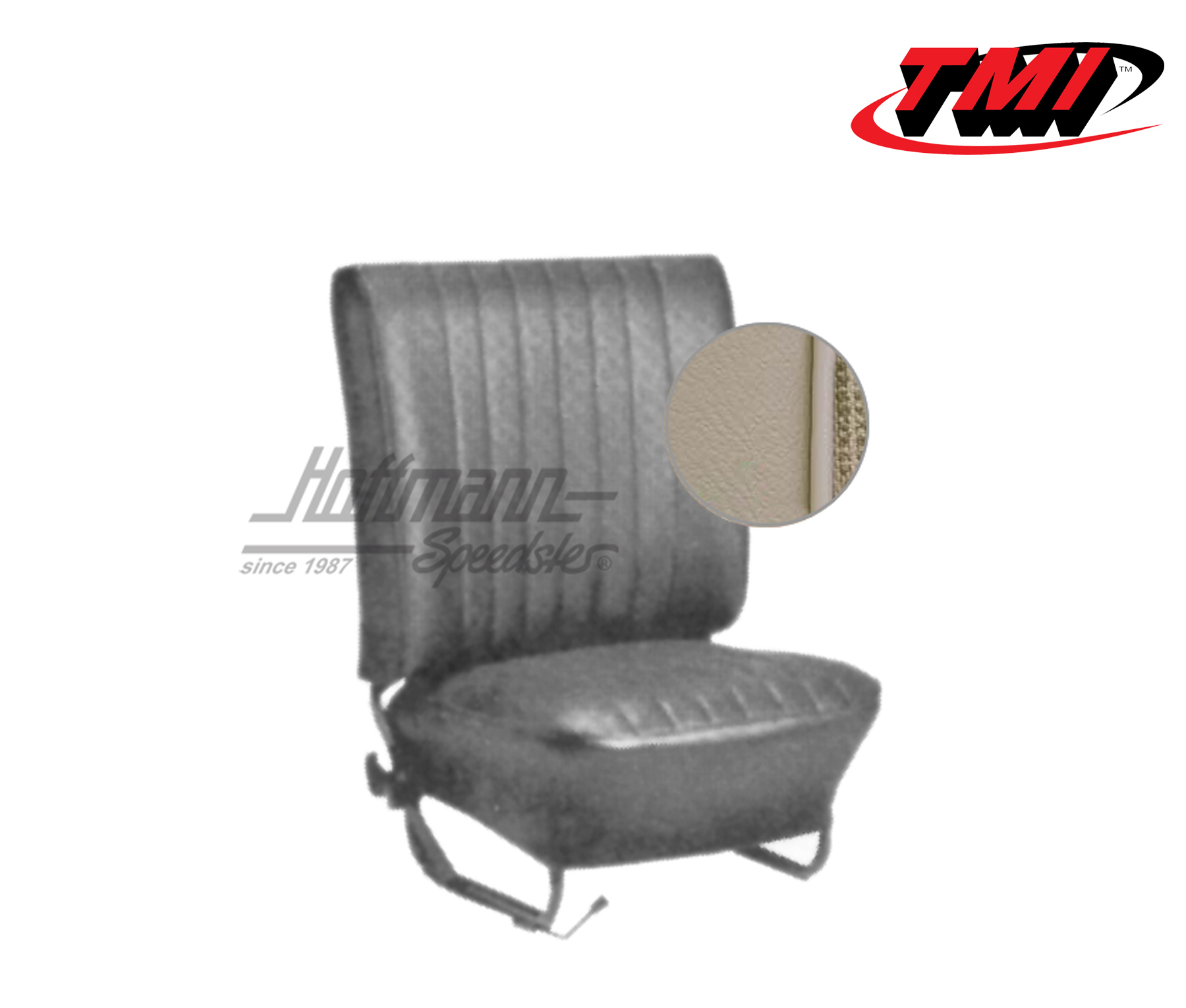 Seat upholstery, Sedan, 8.64-7.67, Mesh, off-white | 43-1124-15-336 | 055-5550-15