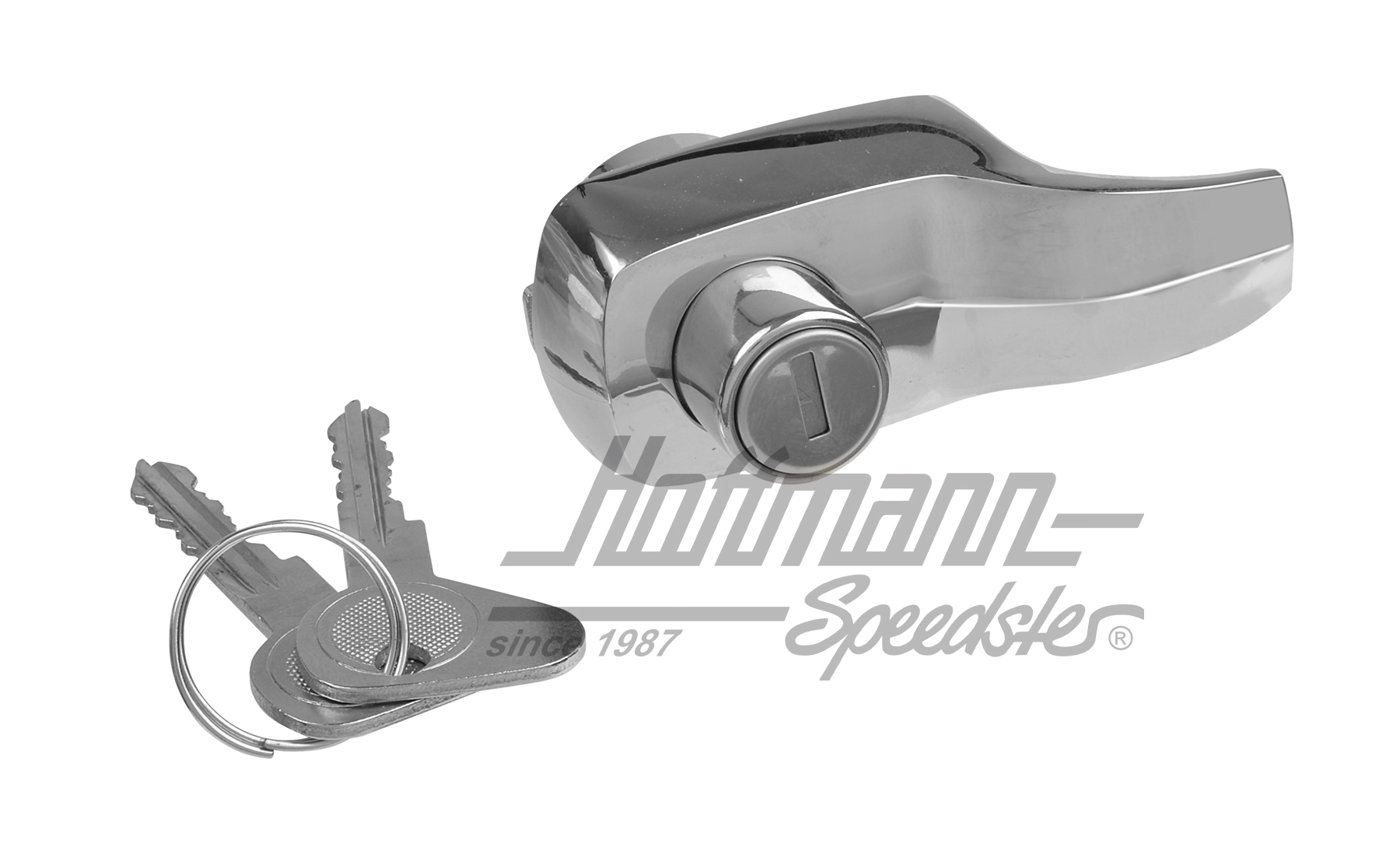 Hatchback lock, T1/T2, chromed, 8.66-7.71, Top Quality | 211 829 231 G | 089-5060-14