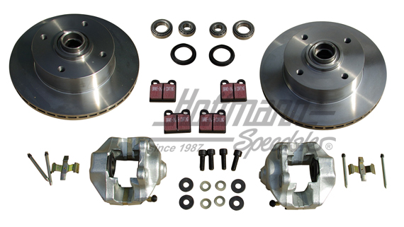 Inner ventilated brake kit, 4-holes (circle of holes 130) | BA KER 3 VA | 020-3900